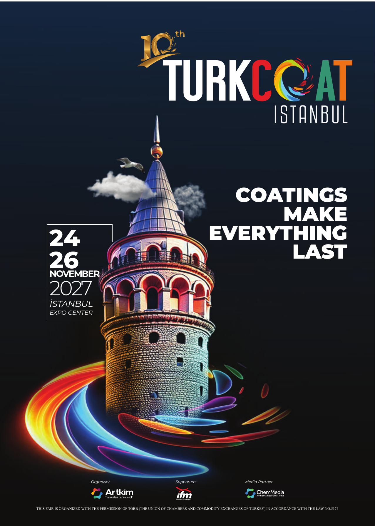 Turkcoat İstanbul 2027 Fair Brochure cover